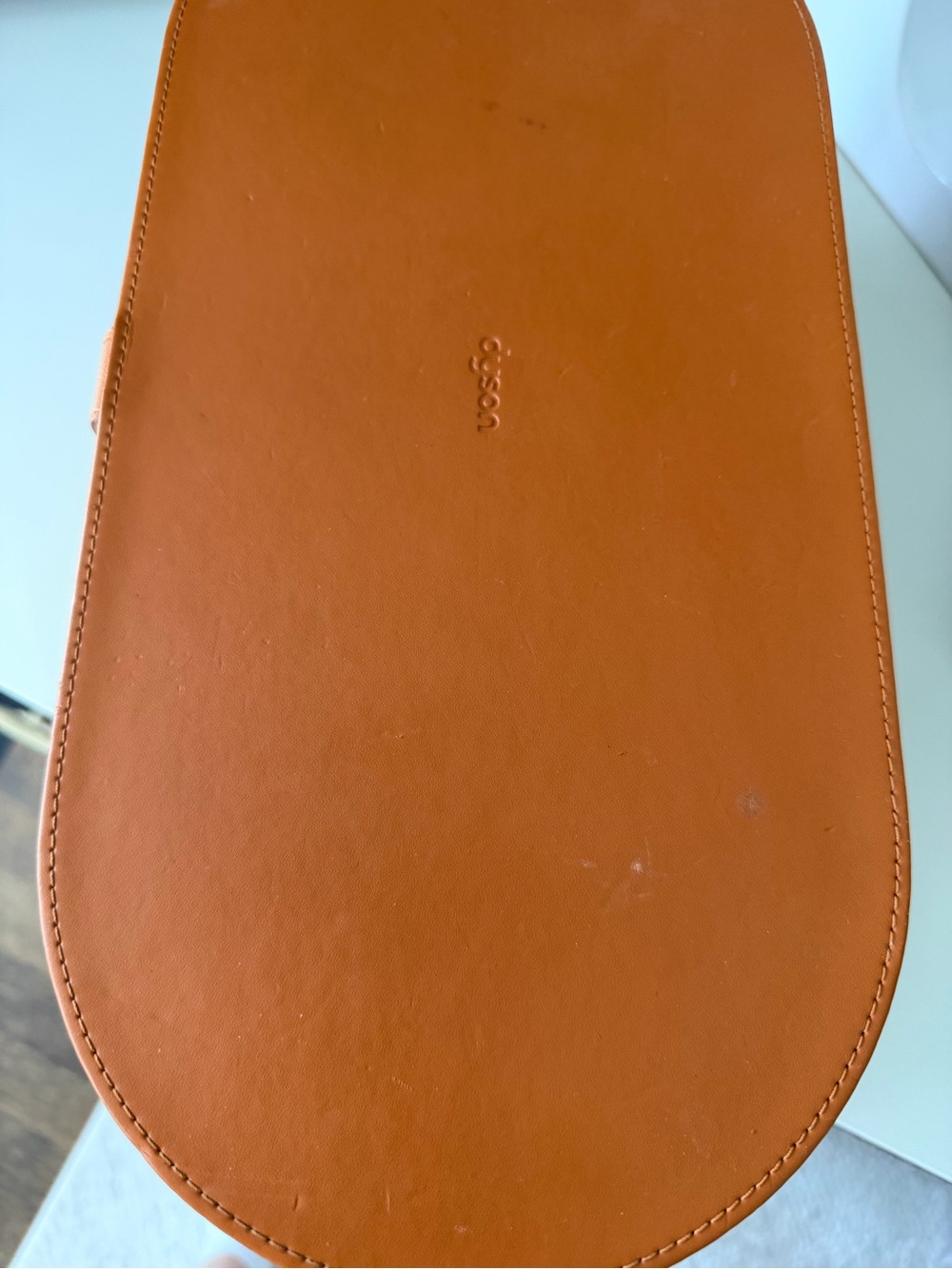 DYSON Airwrap Hair Styling Storage Case Box Only Leather Brown - Picture 2 of 9